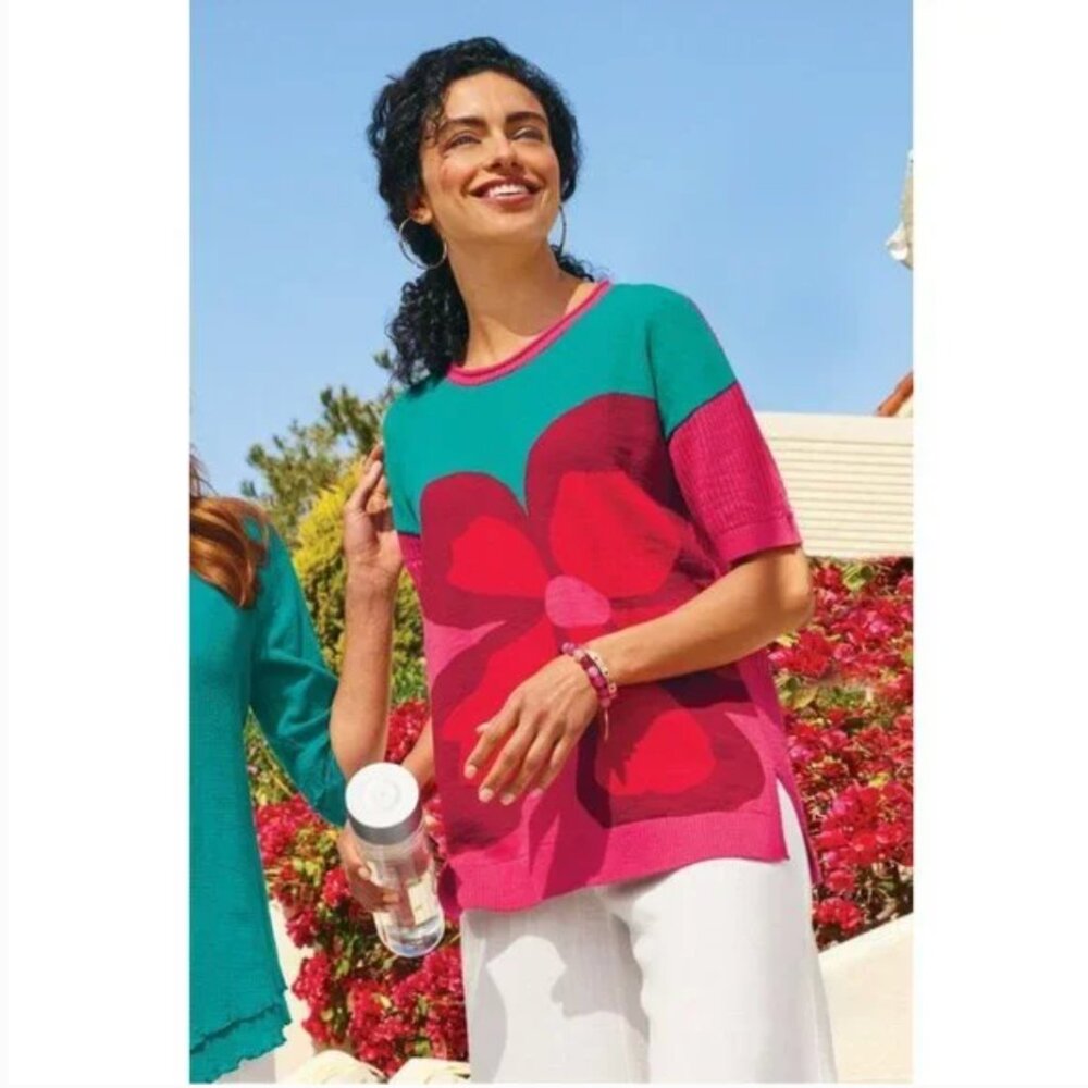 Soft Surroundings Biosphere Sweater  szXS